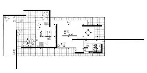 Casa A Tre Corti Mies Van Der Rohe